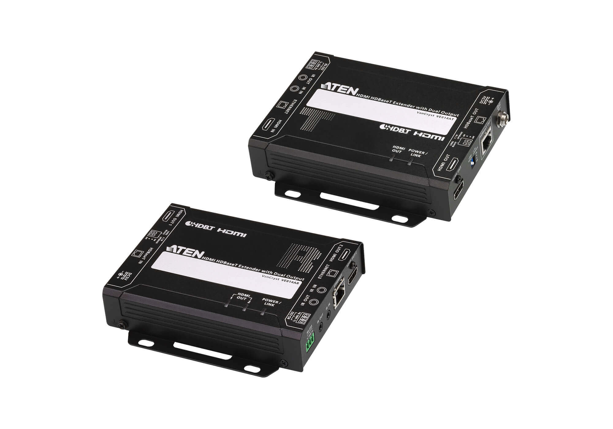 מאריך HDMI HDBaseT עם פלט כפול HDBaseT Class A ברזולוציה 4K עד 100 מטר ATEN VE814A (4)
