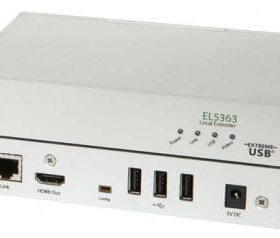 מאריך HDMI + USB 2.0 CAT 5e67 עד 100 מטר Icron EL5363 (1)
