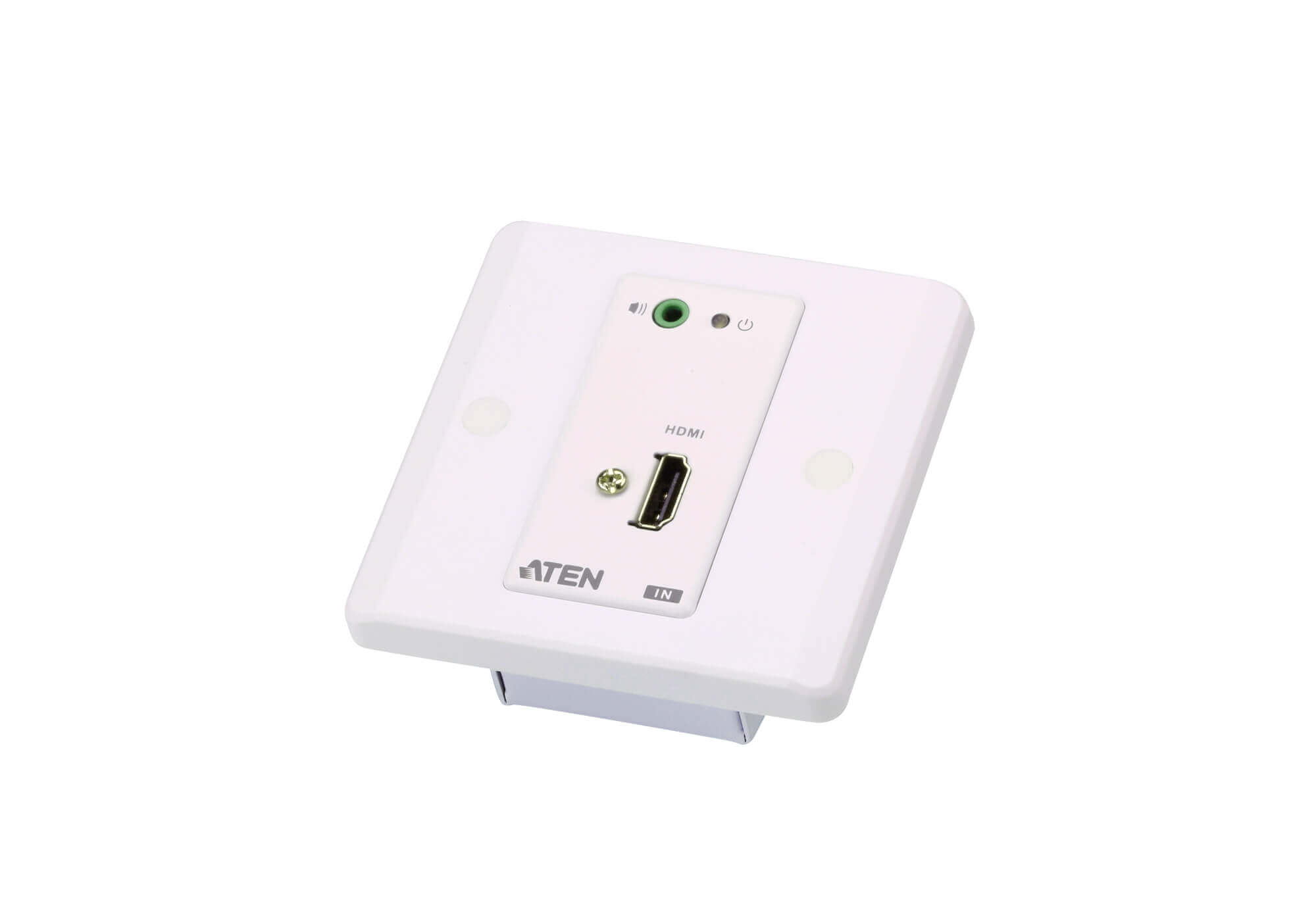 מאריך HDMIAudio Cat 5 עם לוח קיר MK ברזולוציה 1080P עד 40 מטר ATEN VE807 (1)