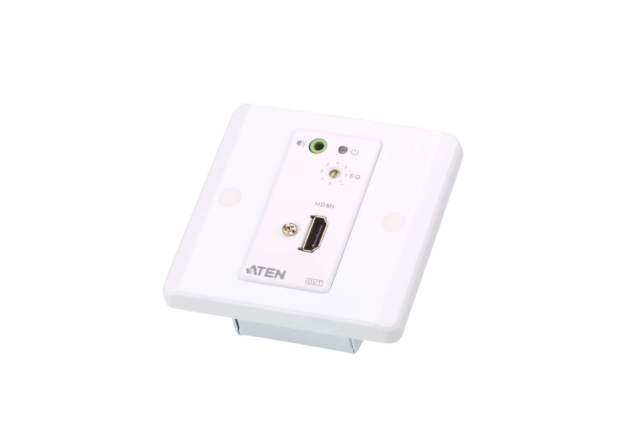 מאריך HDMIAudio Cat 5 עם לוח קיר MK ברזולוציה 1080P עד 40 מטר ATEN VE807 (7)