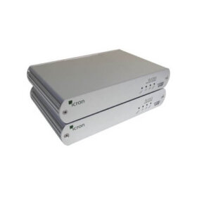 מאריך KVM DVI + USB 2.0 CAT 5e67 עד 100 מטר Icron EL5353