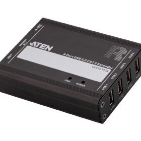 מאריך USB 2.0 CAT 5 עם 4 יציאות 100 מטר ATEN | UCE32100