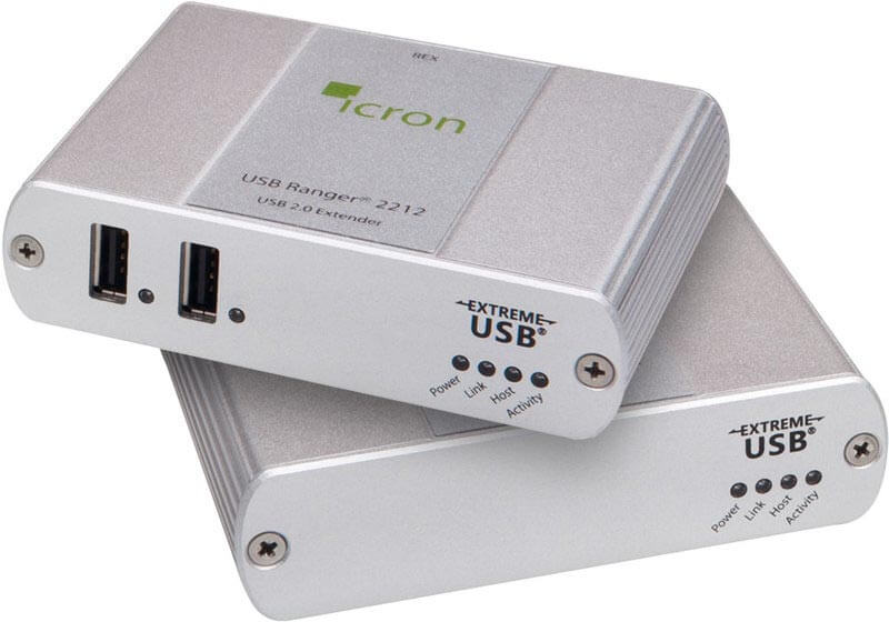 מאריך USB 2.0 כבל יציאה Cat 5e עד 100 מטר (מדור קודם) Icron Ranger 2212 (1)