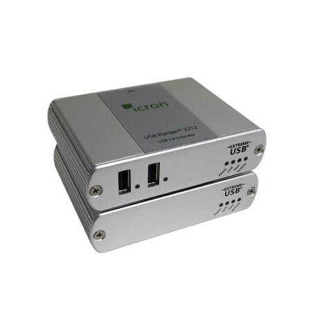 מאריך USB 2.0 כבל יציאה Cat 5e עד 100 מטר (מדור קודם) Icron Ranger 2212 (2)