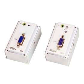 מאריך VGAAudio Cat 5 עם לוח קיר MK ברזולוציה 1280X1024 עד 150 מטר ATEN VE157 (3)