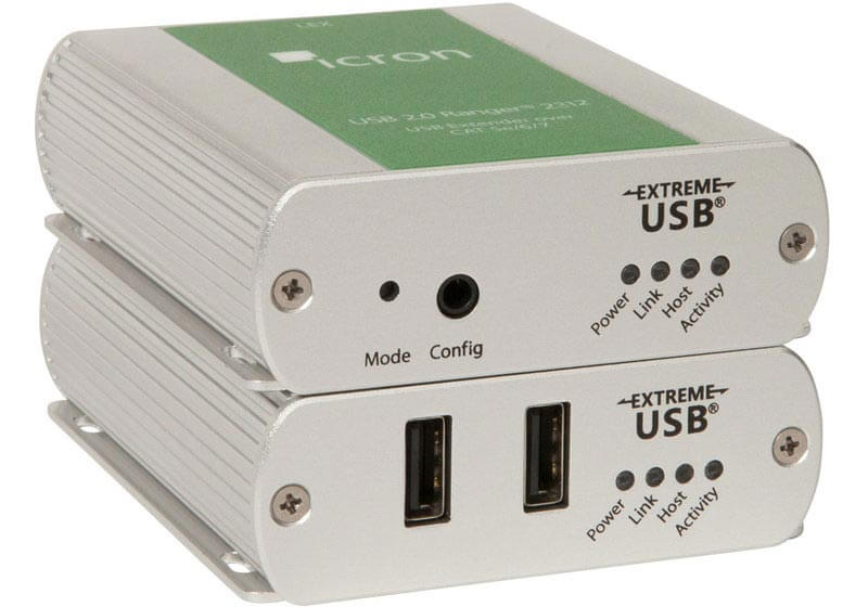 מאריך כבל USB 2.0 CAT 5e67 עד 100 מטר Icron Ranger 2312 (1)