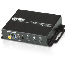ממיר VGAאודיו ל- HDMI עם סקאלר ATEN VC182 (1)