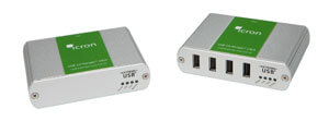מערכת הארכת USB 2.0 עם 4 יציאות CAT 5e67 עד 100 מטר Icron Ranger 2304 (2)
