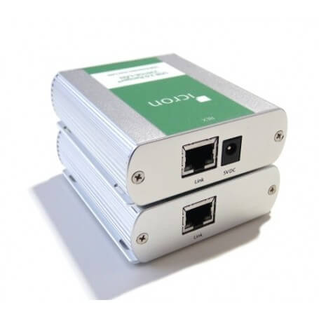 מערכת יציאת Ethernet יציאה אחת ו USB 2.0 יציאה נוספת Icron Ranger 2301GE-LAN (1)