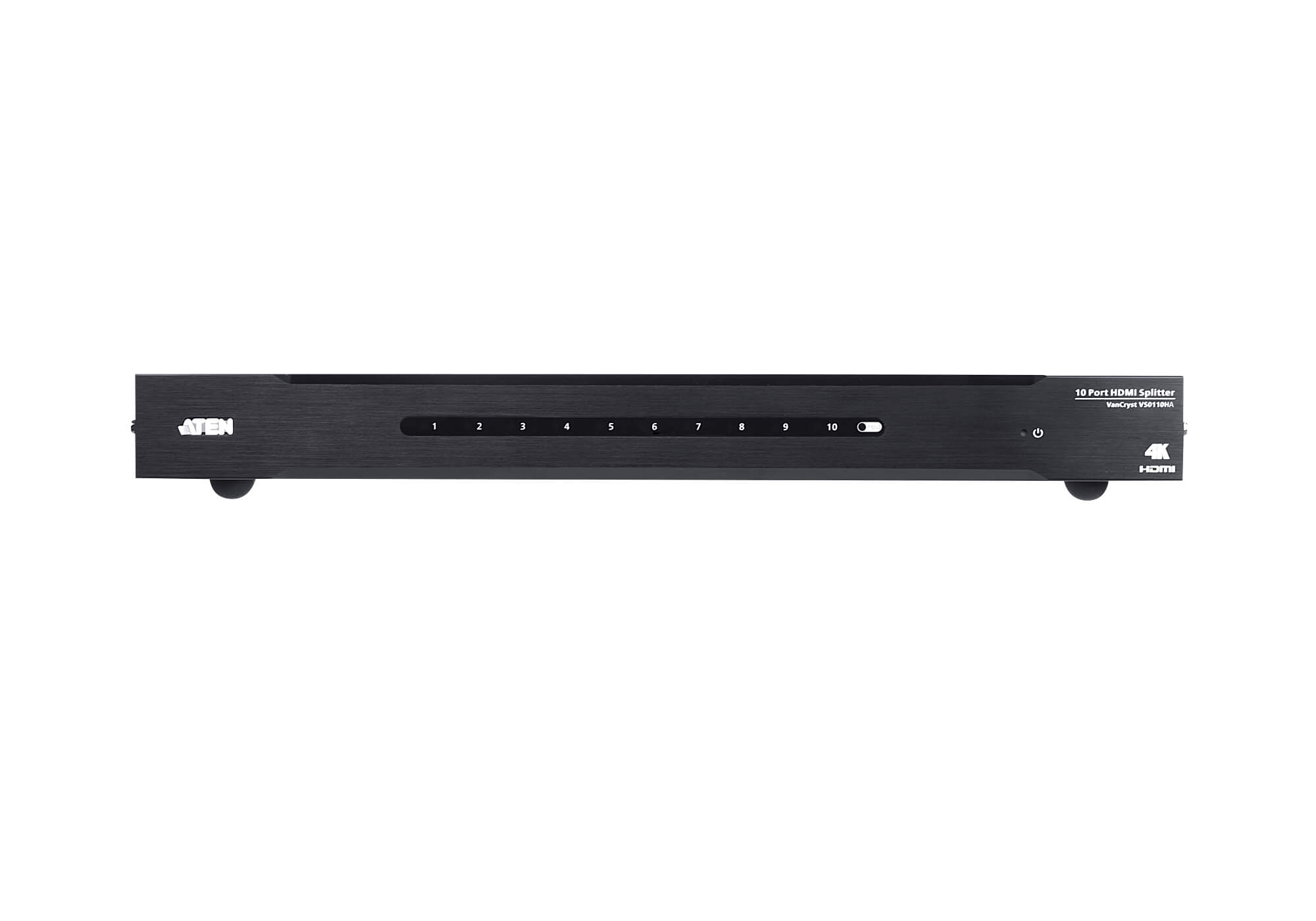 מפצל 10 יציאות חיבור HDMI רזולוצייה 4K עד 15 מטר ATEN VS0110HA (2)