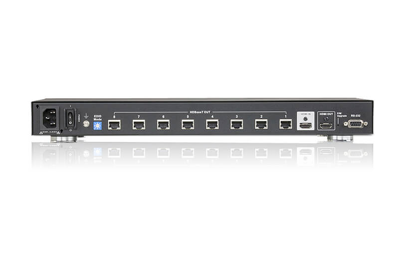 מפצל HDMI עם 8 יציאות HDMIBaseT HDBaseT Class A מרחיב תצוגות עד 100 מטר ATEN VS1818T (2)