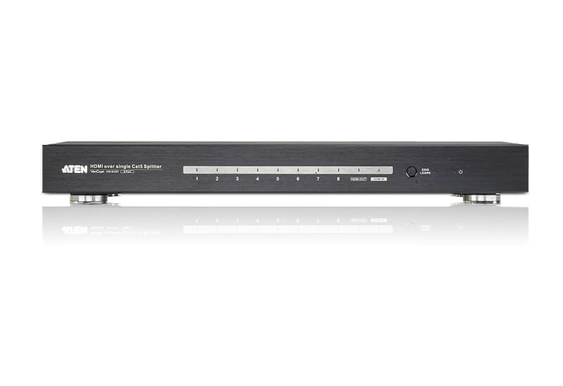 מפצל HDMI עם 8 יציאות HDMIBaseT HDBaseT Class A מרחיב תצוגות עד 100 מטר ATEN VS1818T (3)