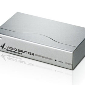 מפצל VGA בעל 4 יציאות 350MHz בצבע אפור ATEN VS94A (1)