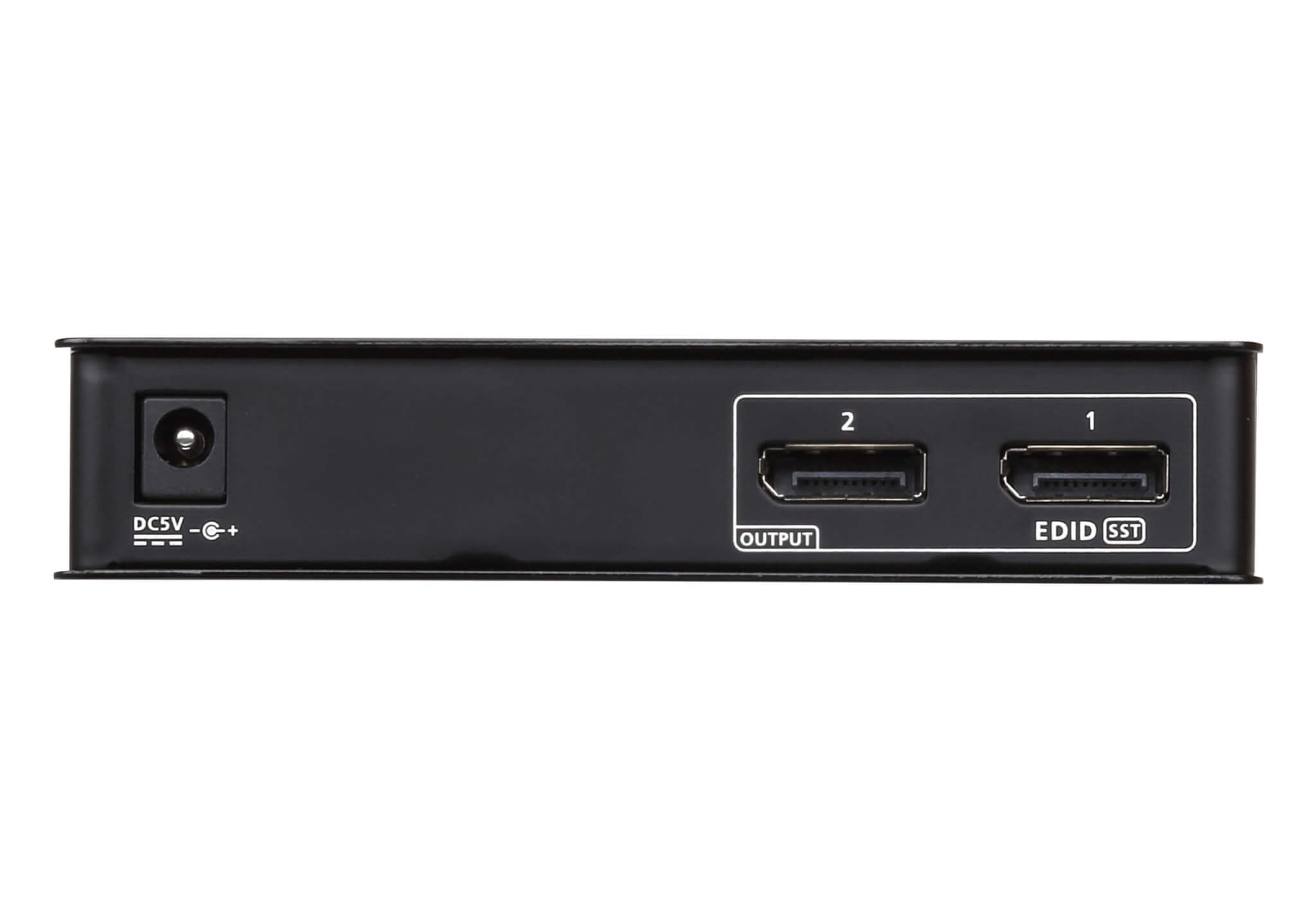 מפצל בעל 2 יציאות TruePort DisplayPort בצבע שחור ATEN VS192 (2)