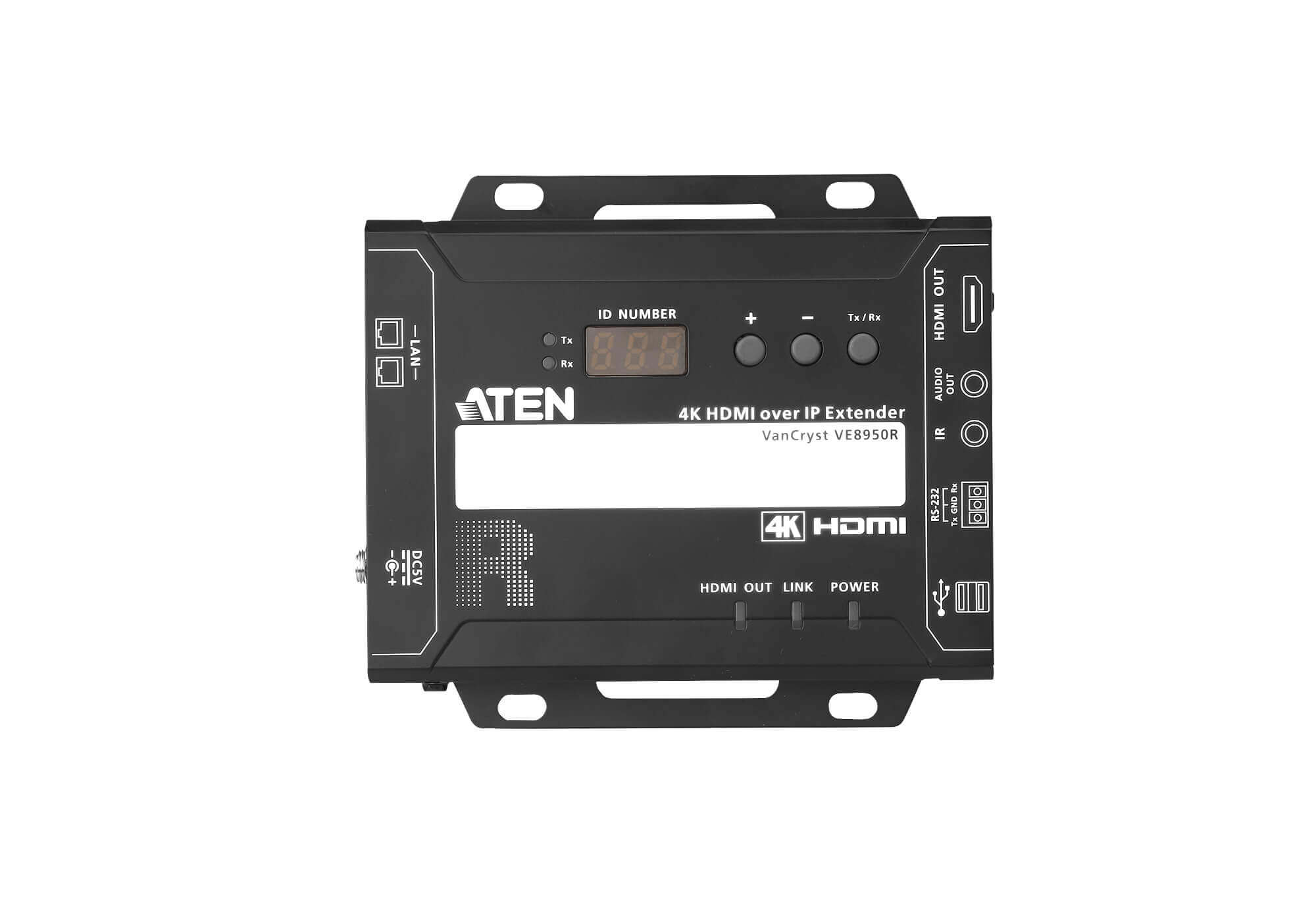מקלט HDMI מעל IP רזולוצייה 4K ספק וידאו באיכות גבוהה ATEN VE8950R (4)