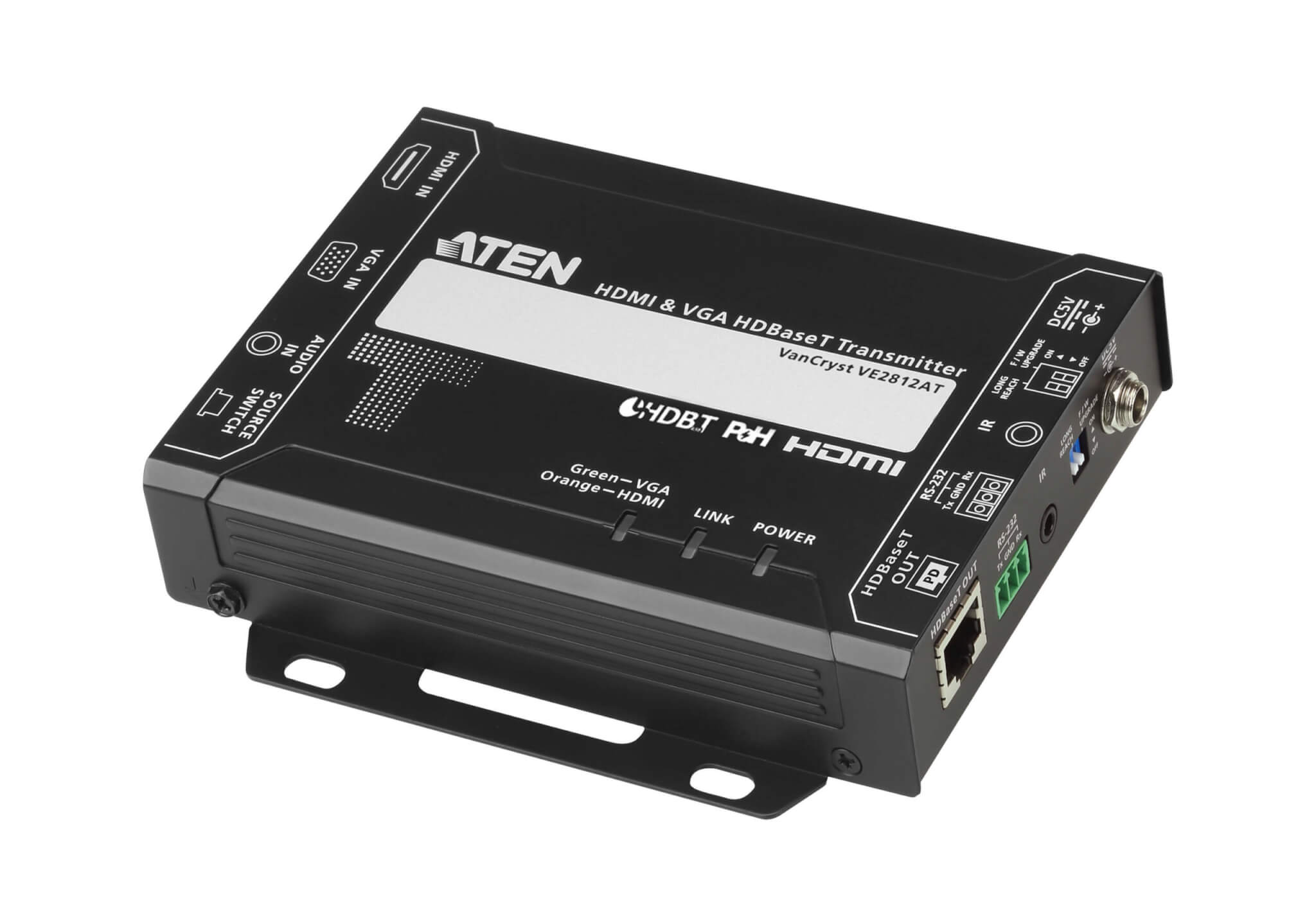 משדר HDMI & VGA HDBaseT עם POH HDBaseT Class A ברזולוציה 4K עד 100 מטר ATEN VE2812AT (4)