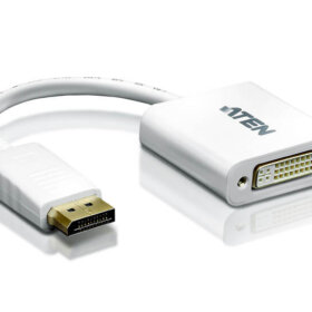 מתאם DisplayPort ל- DVI בצבע לבן ATEN VC965