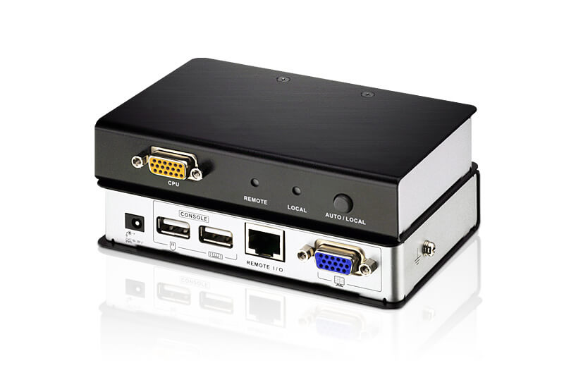מתאם USB-PS2 ל- Cat5e6 KVM (מודול מעבד) עם חיבור קונסולה מקומית ATEN KA7171 (2)