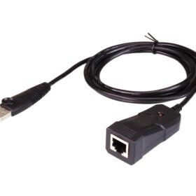 מתאם מסוף USB ל- RJ-45 (RS-232) כולל שידור מהיר ATEN UC232B