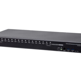 מתג 16 יציאות USB 3.0 4K DisplayPort KVM שולט בעד 256 מחשבים ATEN CS19216 (3)