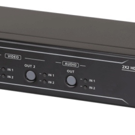 מתג 2X2 חיבור HDMI ברזולוציה 4K מטריקס עם הטמעת שמע ATEN VM0202HB (1)