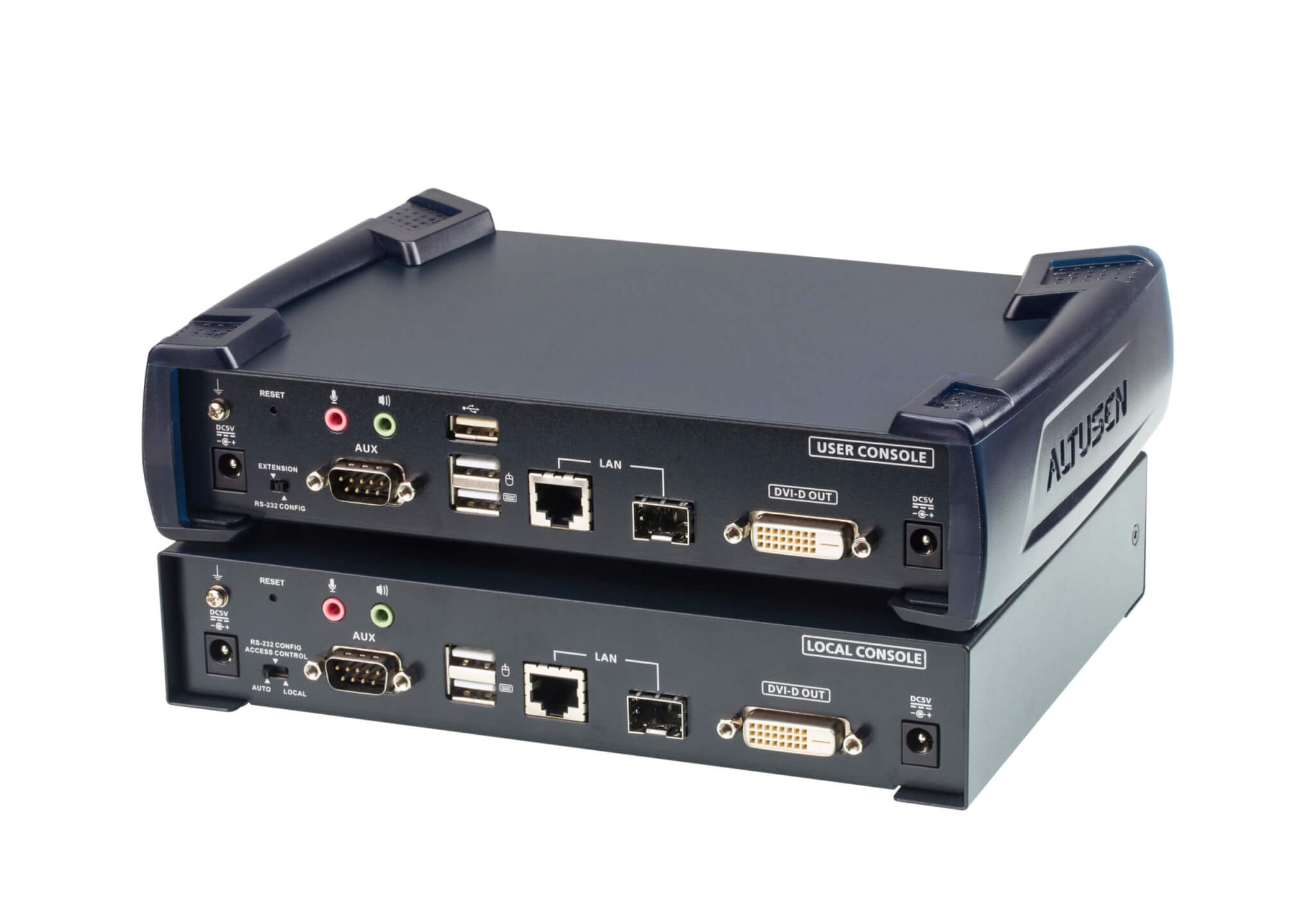 מתג DVI-D Dual Link KVM over IP Extender ברזולוציה 2K מעבר מהיר באופן אוטומטי ATEN KE6910 (3)