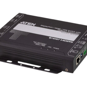 מתג DisplayPort HDMI VGA עם משדר HDBaseT (4)