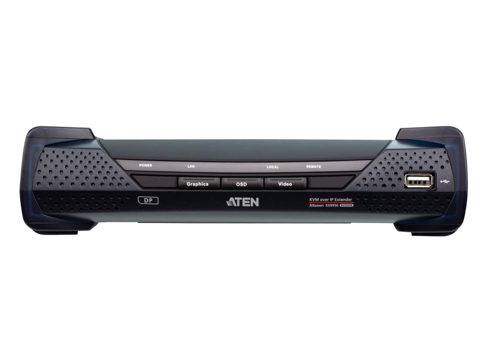 מתג DisplayPort תצוגה בודדת KVM מעל IP Extender ברזולוציה 4K עד 10 קמ ATEN KE9950 (3)