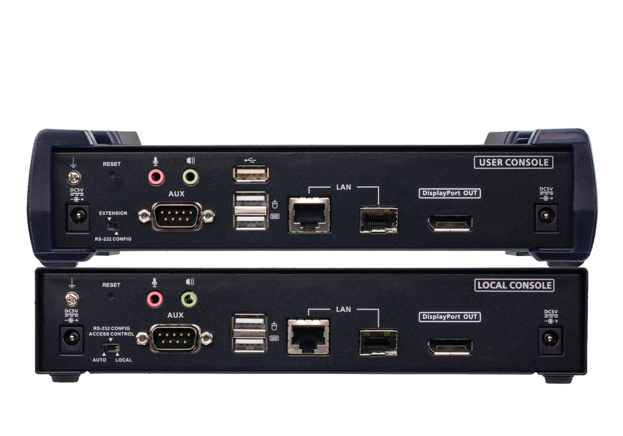 מתג DisplayPort תצוגה בודדת KVM מעל IP Extender ברזולוציה 4K עד 10 קמ ATEN KE9950 (4)