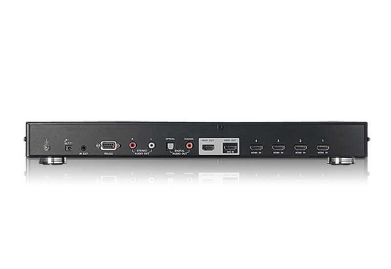 מתג HDMI בעל 4 יציאות עם יציאה כפולה ATEN VS482 (2)