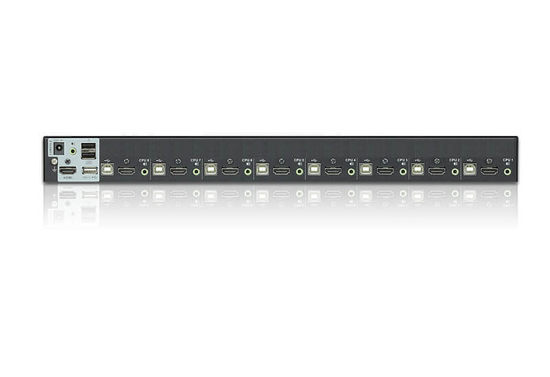 מתג KVM USB 8 יציאות USB שליטה על עד 512 מחשבים ATEN CS1798 (1)