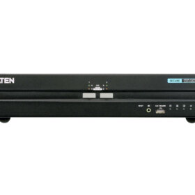 מתג KVM מאובטח עם שני יציאות USB HDMI, תצוגה כפולה (תואם PSS PP v3.0) ATEN CS1142H (1)