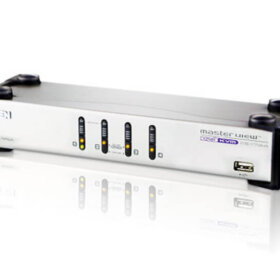 מתג USB VGA כפול תצוגת USB4 KVMP איכות וידאו מעולה תמיכה במערכת ההפעלה ATEN CS1744 (2)