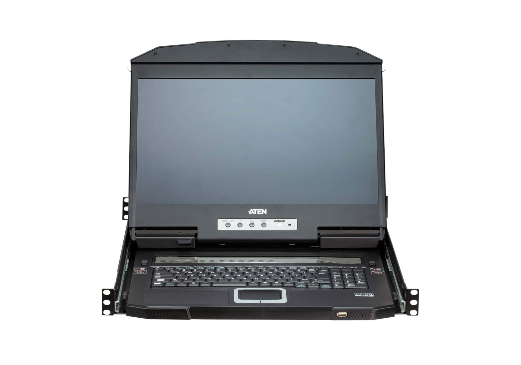 מתג בעל 4 יציאות USB KVM LCD מסוג Multi-View USB HDMI עם מצבי תצוגה ATEN CL3884NW (2)