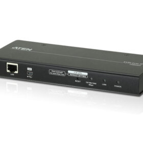 מתג יציאה אחת מקומימרחוק גישה שיתוף VGA KVM מעל IP ברזולוצייה 1920X1200 צבע שחור ATEN CN8000A (3)
