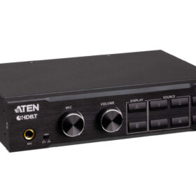 מתג מטריקס מצגת 2X4 עם קנה מידה DSP ו- HDBaseT-Lite ברזולוציה 4K עד 70 מטר ATEN VP1421 (1)