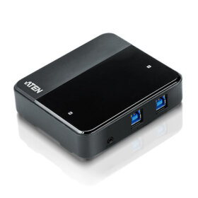 מתג שיתוף היקפי 4 חיבורים USB3.0 ו 2 חיבורי GEN1 בצבע שחור ATEN US234 (3)
