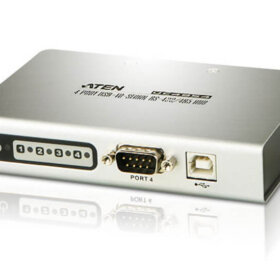 רכזת USB עם 4 יציאות לרכזת RS-485422 בצבע אפור ATEN UC4854 (1)