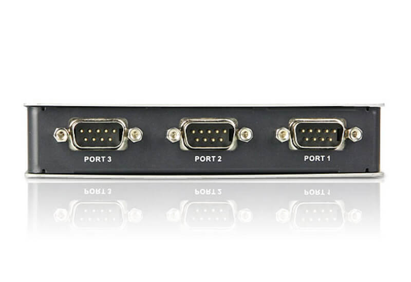 רכזת USB עם 4 יציאות לרכזת RS-485422 בצבע אפור ATEN UC4854 (2)