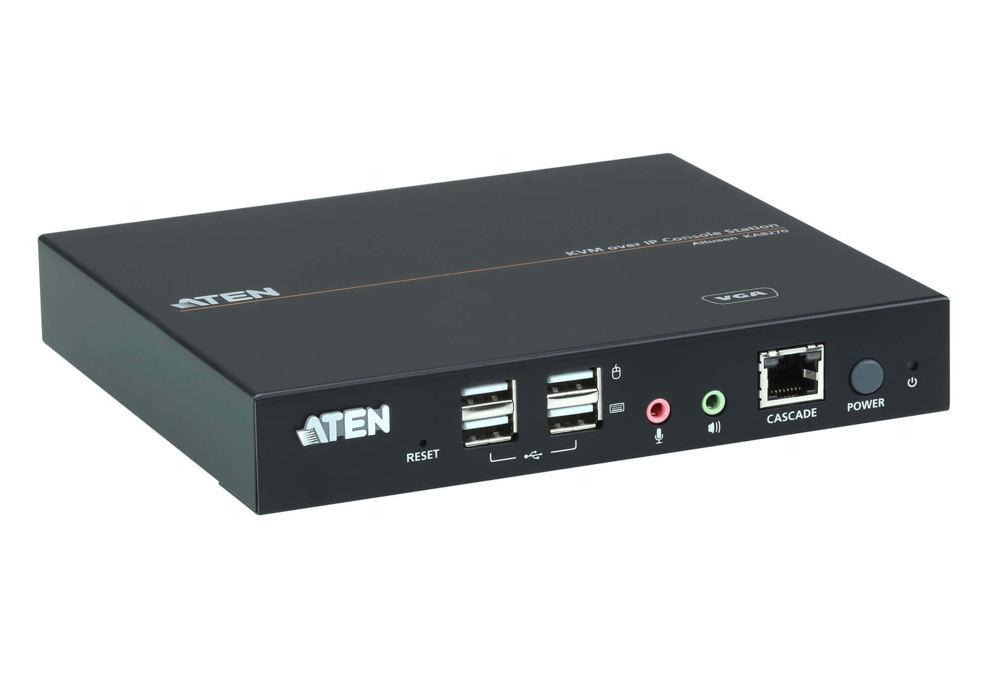 תחנת VGA KVM מעל מסוף IP ברזולוציות גבוהות ATEN KA8270 (1)