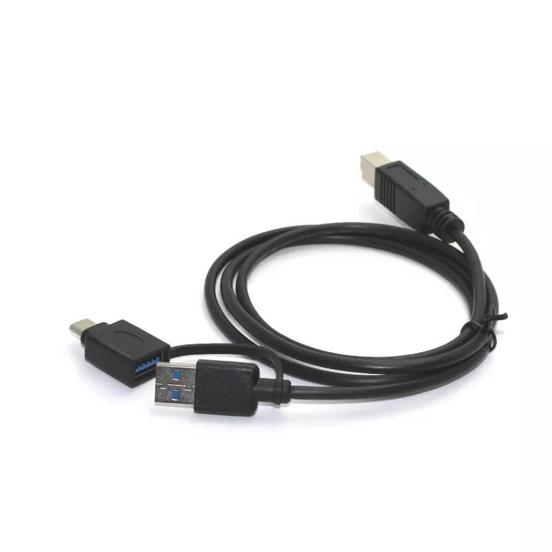 תחנת עגינה לתצוגה כפולה חיבור USB3.0 מסוג AC בצבע שחור Gold Touch UDS-2H (1)