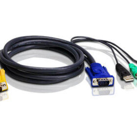 כבל PS2-USB KVM באורך 1.2 מטר ATEN 2L-5301UP