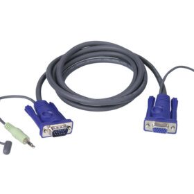 כבל VGA עם אודיו באורך 1.8 מטר ATEN 2L-2402A