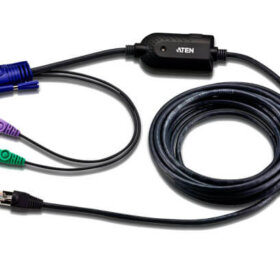 כבל מתאם PS2 VGA KVM באורך 4.5 מטר ATEN KA7920