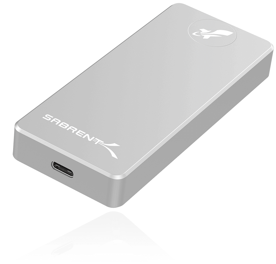 כונן חיצוני SSD בנפח 2TB במהירויות גבוהות Sabrent SB-2TB-PRO USB 3.2 External Aluminum SSD (1)