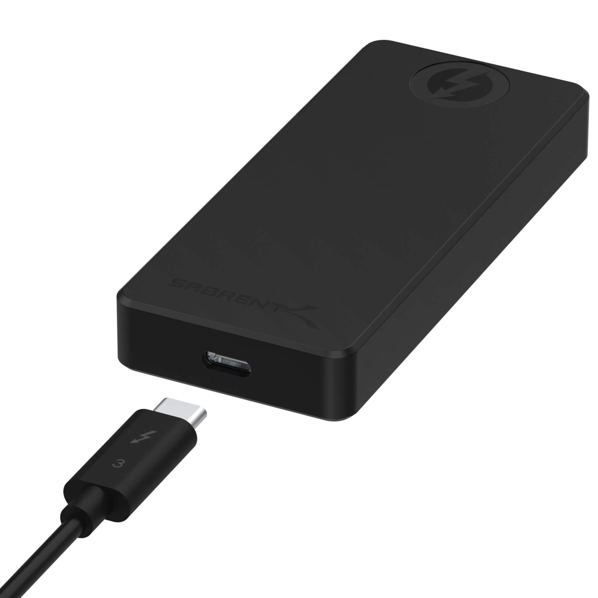 כונן חיצוני SSD בנפח 2TB במהירויות גבוהות Sabrent SB-XTMQ-2TB XTRM 2TB USB 3.2 Thunderbolt 3 SSD (3)
