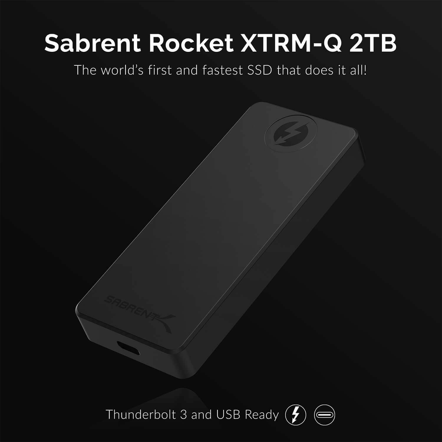 כונן חיצוני SSD בנפח 2TB במהירויות גבוהות Sabrent SB-XTMQ-2TB XTRM 2TB USB 3.2 Thunderbolt 3 SSD (4)