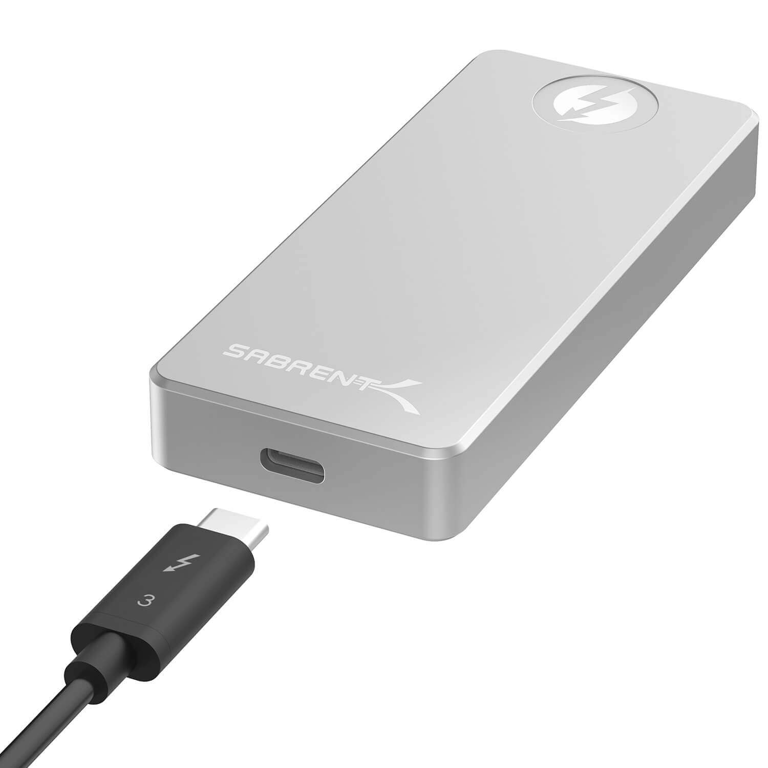 כונן חיצוני SSD בנפח 2TB במהירויות גבוהות Sabrent SB-XTRM-2TB XTRM 2TB Thunderbolt 3 SSD (1)