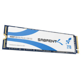 כונן פנימי SSD בנפח 2TB במהירויות גבוהות Sabrent SB-RKTQ-2TB NVMe PCIe M.2 2280 (1)