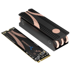 כונן פנימי SSD בנפח 2TB כולל קירור Sabrent SB-ROCKET-NVMe4-HTSK-2TB Nvme PCIe 4.0 M.2 2280 Internal SSD (5)
